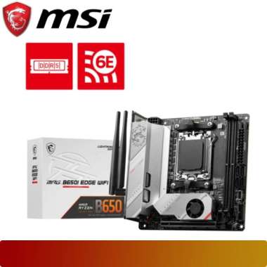 MSI MPG B650I EDGE WIFI | Motherboard AMD B650 Ryzen AM5 Mini ITX