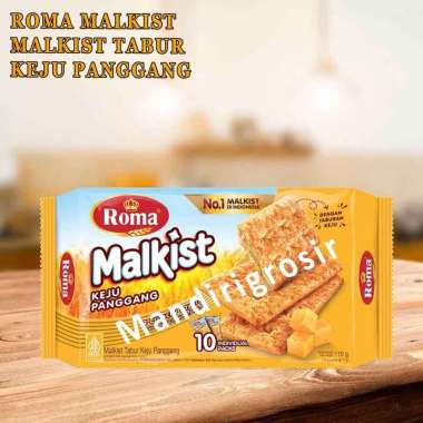 Roma Biskuit Malkist Keju Panggang