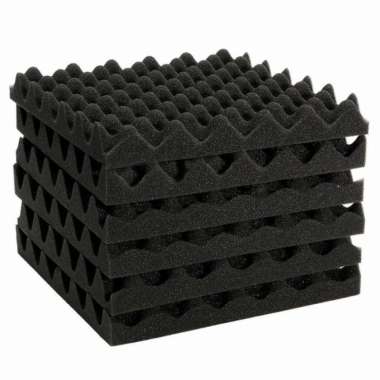 Busa Telur Peredam Suara Foam Noise Reduction 25x25x5CM 12PCS