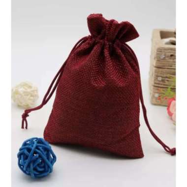 Tas serut mini goni Pouch Goni Merah