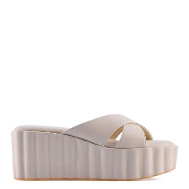 AMANTE Tania Sandal Wanita Wedges - Taupe 37 Taupe