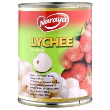 Naraya Lychee Buah Kaleng 565gr Lychee
