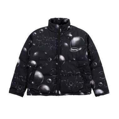 Shining Bright Puffer Gorpcore Jacket - Black Bubble M