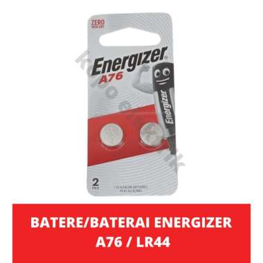 Baterai / Battery / Batere Energizer A76 / LR44