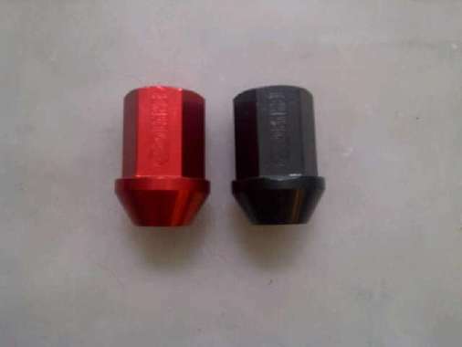 Nuts Enkei ( Black - Red ) 20pcs