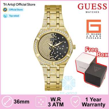 GUESS Watches GUESS GW0312L2 Original AFTERGLOW Jam Tangan Wanita Analog Gold