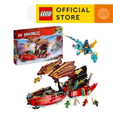 LEGO NINJAGO 71797 Destiny’s Bounty – race against time Building Toy Set (1,739 Pcs) Ninja Toys (9 T