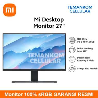 Monitor Xiaomi Mi Desktop Monitor 27" 27 inchi 100% sRGB Garansi RESMI
