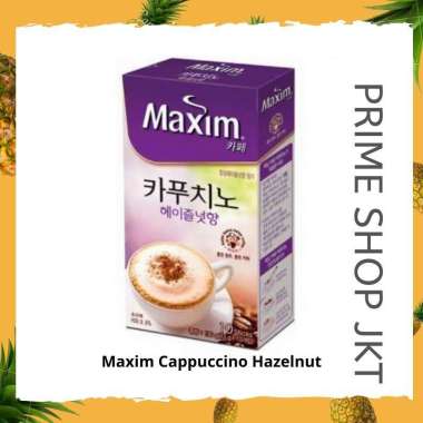 Kopi Korea Maxim Cafe Series Maxim Coffee Cafe 10 sticks Kopi Bubuk Maxim Cappuccino Hazelnut Cappuccino Hazelnut