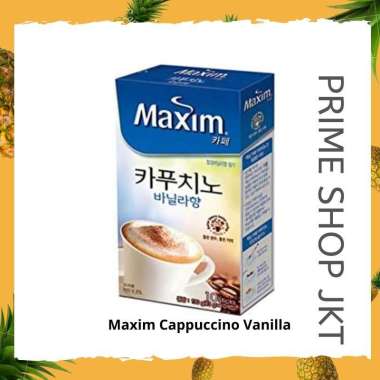 Kopi Korea Maxim Cafe Series Maxim Coffee Cafe 10 sticks Kopi Bubuk Maxim Cappuccino Hazelnut Cappucino Vanilla