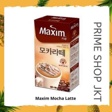 Kopi Korea Maxim Cafe Series Maxim Coffee Cafe 10 sticks Kopi Bubuk Maxim Cappuccino Hazelnut Mocha Latte