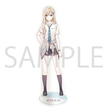 Big Acrylic Figure Ayase Saki School Uniform - Gimai Seikatsu Days with my Step Sister 19cm