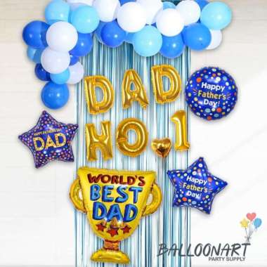 FATHER'S & MOTHER'S DAY DECORATION/BALLOON FOIL/DEKORASI HARI IBU/AYAH FATHER