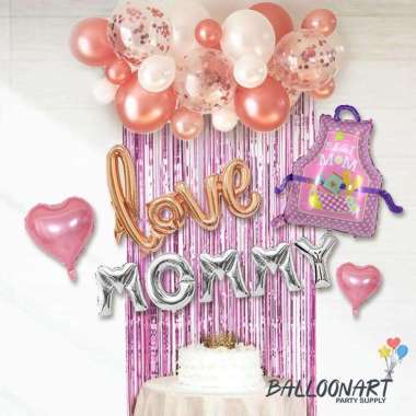 FATHER'S & MOTHER'S DAY DECORATION/BALLOON FOIL/DEKORASI HARI IBU/AYAH MOTHER