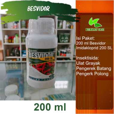 Besvidor 200 ml Insektisida Ulat Grayak