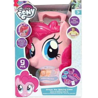 mainan anak perempuan my little pony pinkie pie case - kitchen set Multicolor