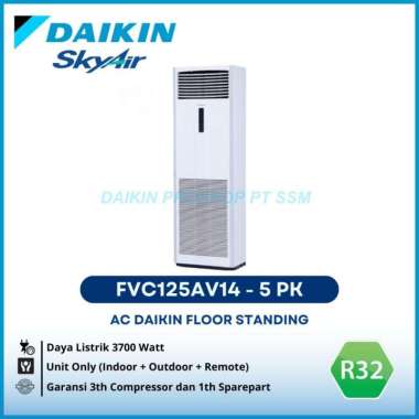 AC Daikin Floor Standing 5PK Type FVC125AV14 - Malaysia