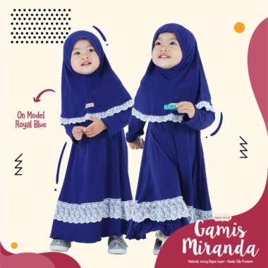 Gamis Miranda Anak By Anaya Hijab Multicolor