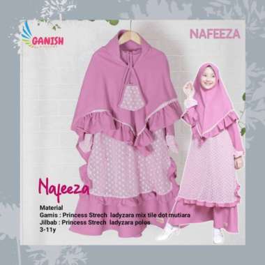 TERBARU !! GAMIS ANAK MUSLIM PEREMPUAN SET HIJAB PREMIUM ADEM SYARI Multicolor