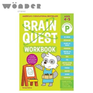 Brain Quest Workbook: Pre-K Revised Edition