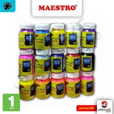 Cat Poster MAESTRO 100CC No. 1 s/d 10 06-Pink Terang