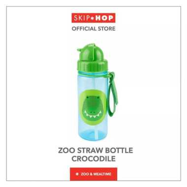 SKIP HOP Zoo Straw PP Bottle 13oz/385ml *NEW*