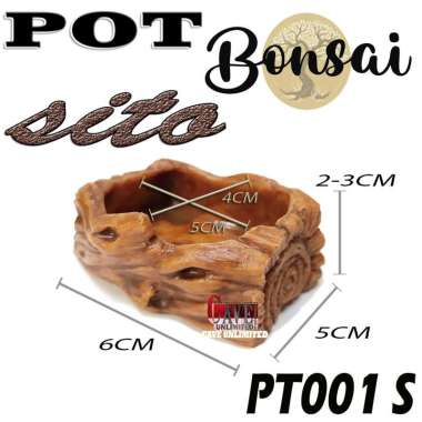 POT BONSAI MAME SITO POT RELIEF TANAMAN SANCANG KIMENG BERINGIN KELAPA POHON HIAS BONSAI KEMUNING PO