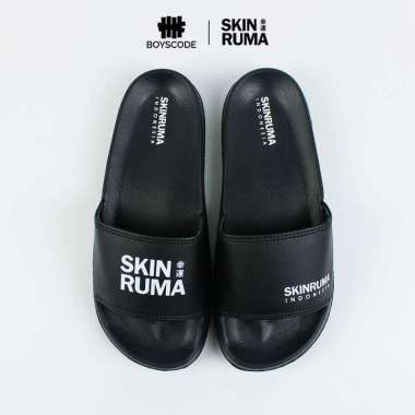 BOYSCODE Sendal Selop Distro Pria Wanita Skinruma Tsunorogo / Sendal Slide / Sendal Slip On / Sendal