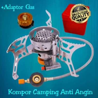 Kompor Ultralight Premium WINDPROOF Kompor Camping Lipat Anti Angin