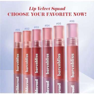 BNB Barenbliss Cherry Makes Cheerful Lip Velvet 01 Blushed