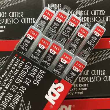 (1 pack) refill isi cutter 30 derajat SDI 1361