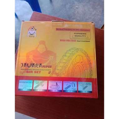 GIR SET KAWASAKI NINJA ZX250 FI 250 FI WARRIOR RR R SS SSS 150 250 KARBU 520 GEAR PAKET ORIGINAL NIN