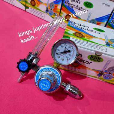 Regulator las CO2 mig ARGON tig merk BLACKFOOT KDK YAMATO atau SESUAI FOTO ARGON merk KDK