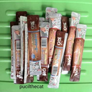 Bio Creamy Snack Kucing Meo Creamy Cemilan Kucing