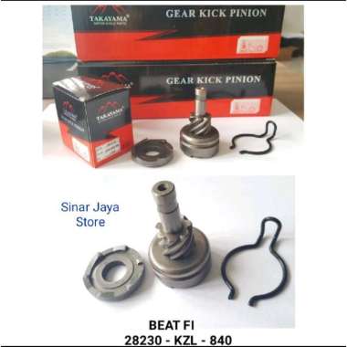 Gear Pinion/Gigi Pinion /Gigi Engkol Beat FI Takayama