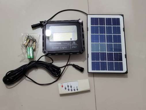 MS-9650A Lampu Sorot Solar Panel 50 Watt Mitsuyama + remote