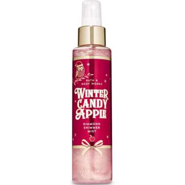 BATH & BODY WORKS BBW WINTER CANDY APPLE WCA DIAMOND SHIMMER MIST 146 ML