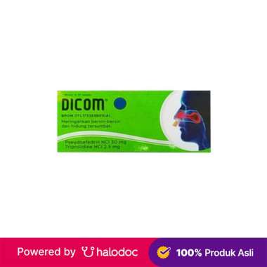 Dicom 30/2.5 mg 10 Tablet