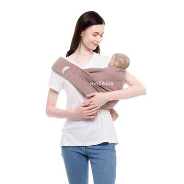 Malilkids Gendongan Bayi Geos Sling Pouch Waffle Knit Double Layer (Dengan Busa di Pundak) Size M Mi