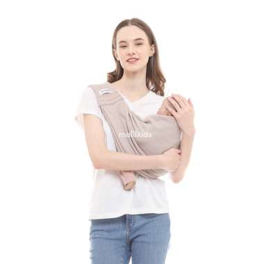 Malilkids Gendongan Bayi Geos Sling Pouch Waffle Knit Double Layer (Dengan Busa di Pundak) Size M Kh