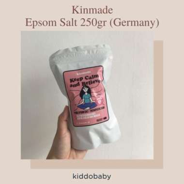 Kinmade Epsom Salt 250gr (Germany) | Garam Epsom Sumbatan ASI