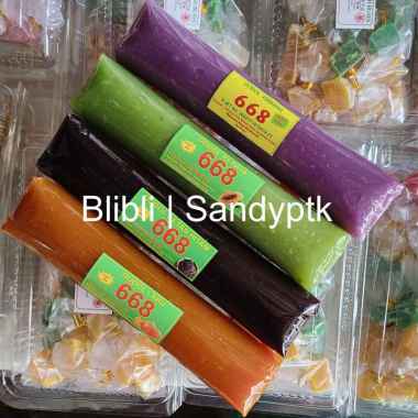 Dodol Buah Labu - Ketan Hitam - Pepaya - Kribang Ungu - Lidah Buaya -Kacang Hijau 668 Khas Pontianak