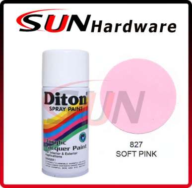Pilox DITON 300 ml Soft Pink 827 Pilox Pylox Solid Pink Muda Gloss