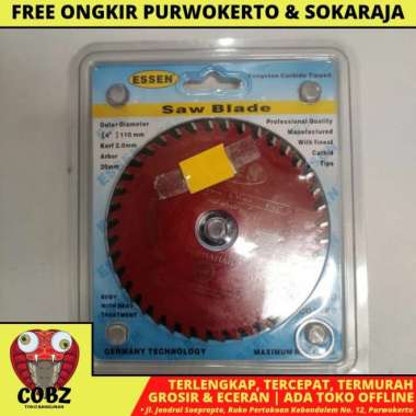 4 INCH / ESSEN MATA GERINDA WHEEL CUTTING RESIBON POTONG KAYU