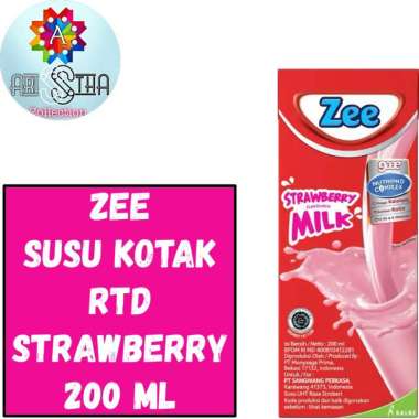 Zee Susu Kotak RTD 200 ML Strawberry