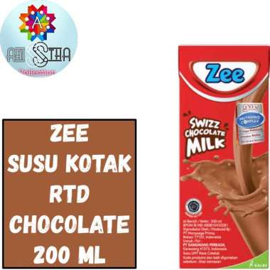 Zee Susu Kotak RTD 200 ML Cokelat