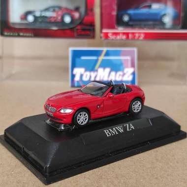 Yat Ming BMW Z4 Diecast skala 1:72 BMW Z4 Merah