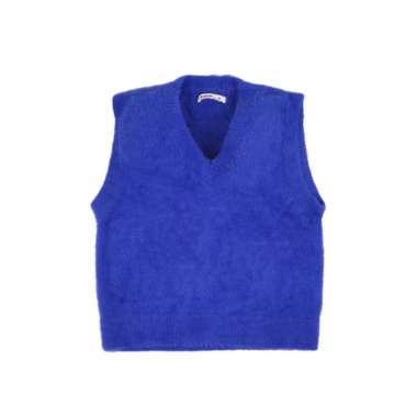3Second Women's Vest Sleveless Knitwear C051123 XL Blue