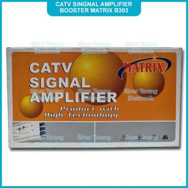 CATV SIGNAL AMPLIFIER Matrix B 303 Cabang 3 Penguat sinyal TV antena tv parabola dan jaringan tv kab
