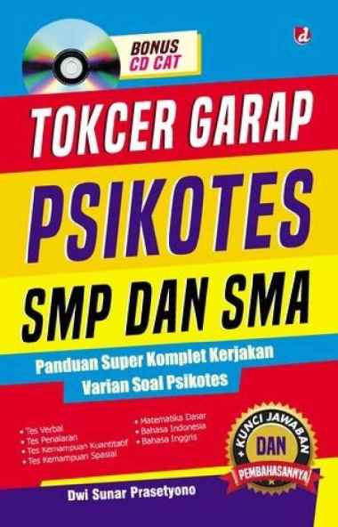 buku Tokcer Garap Psikotes SMP dan SMA; Panduan Super diva ori